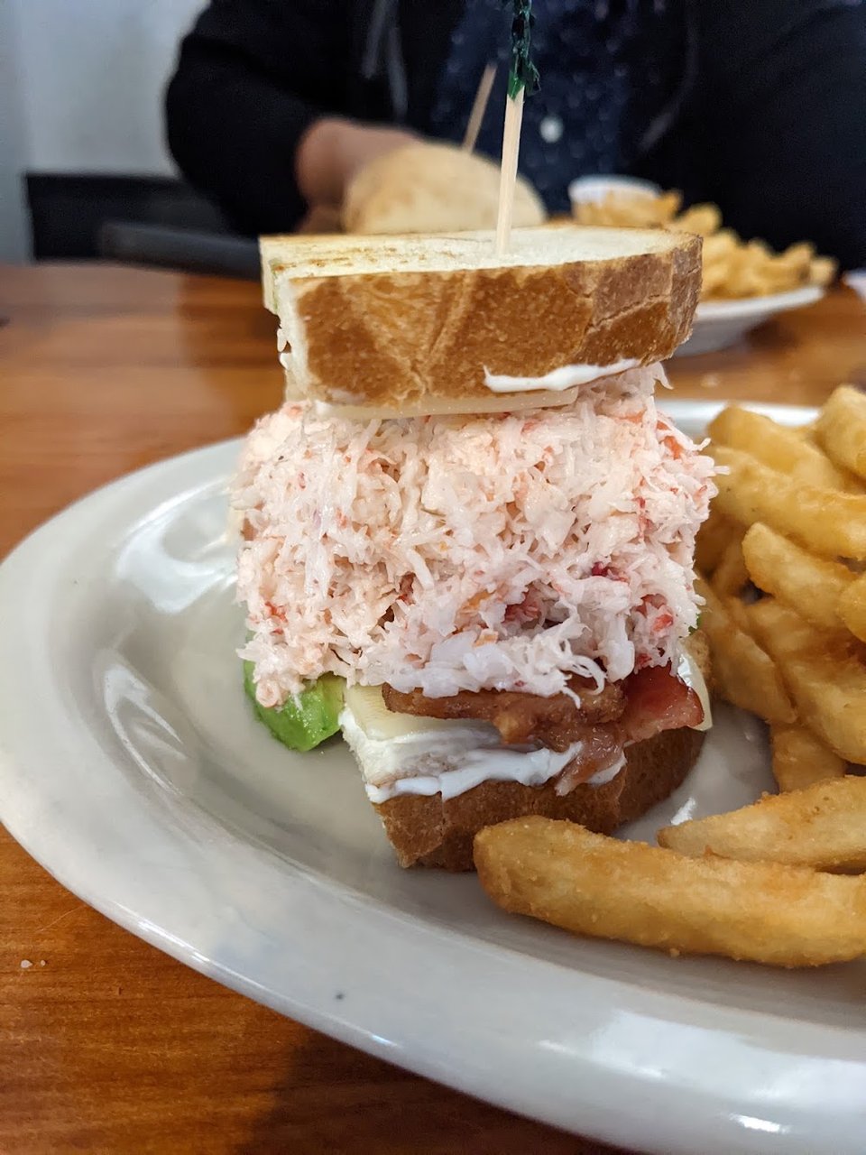 Crab Deluxe Sandwich