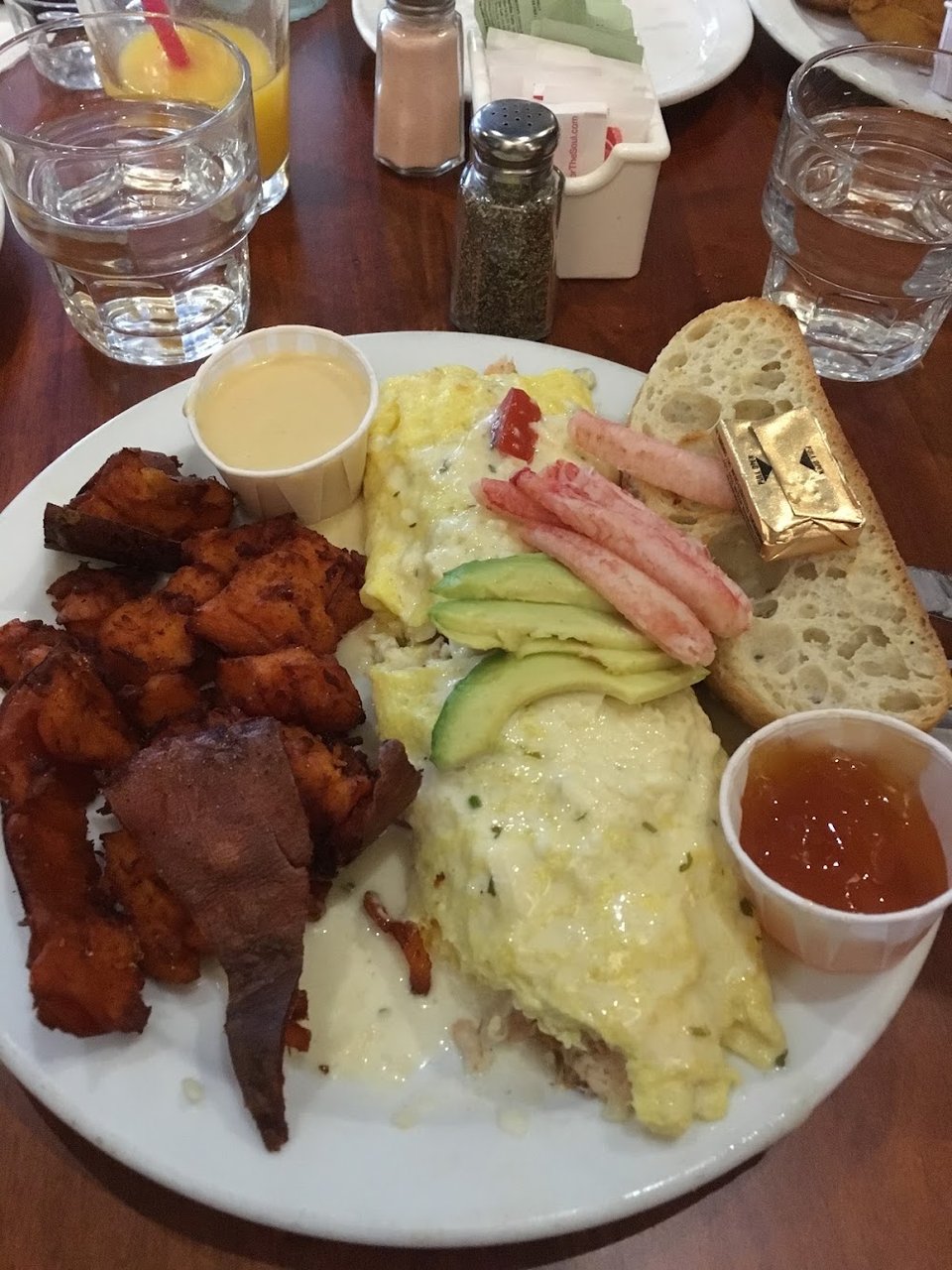 Crab Omelet